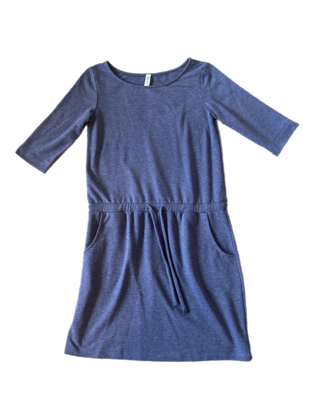Tulah Women's Casual Blue Dress with Pockets